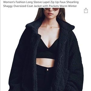 Black Oversized Jacket